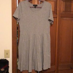 Great fit and flare t-shirt dress